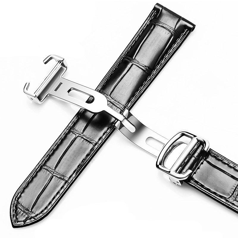 Men'S Accessories London - カルティエアクセサリー本革男性女性交換 20 22 23 25 ミリメートルタンクロンドンソロカード李ボー柔らかい通気性時計バンド