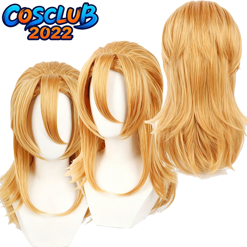 Men'S Accessories Japan - ディエゴ・ブランドウィッグコスプレウィッグアニメジョジョロールプレイコスチュームアクセサリー帽子ヘアカーニバルハロウィンパーティー小道具男の頭飾り
