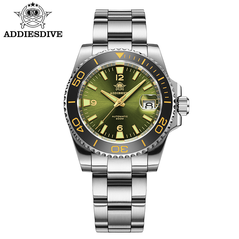ADDIESDIVE 新しいダイビングギフト腕時計メンズ 8 - Men Accessories Jewellery のレビューと価格