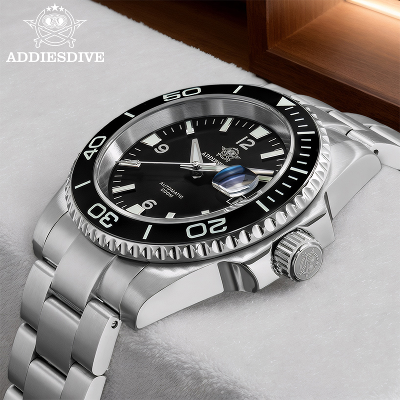 ADDIESDIVE 新しいダイビングギフト腕時計メンズ 8 - Men Accessories Jewellery のレビューと価格