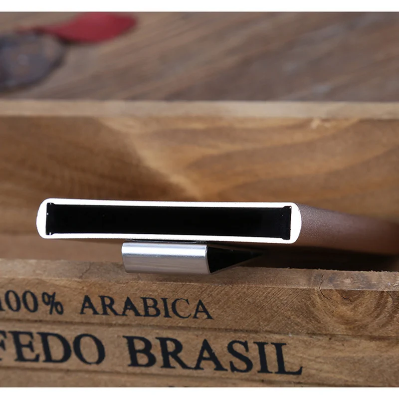 男性用の金属製カードホルダー,RFIDカードホルダー,自動ポ - Card Case Minimalist のレビューと価格