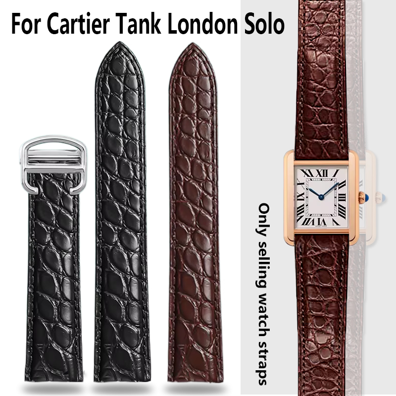 クロコダイル時計バンド 16 18 20 22 23 24m - Men'S Accessories London のレビューと価格