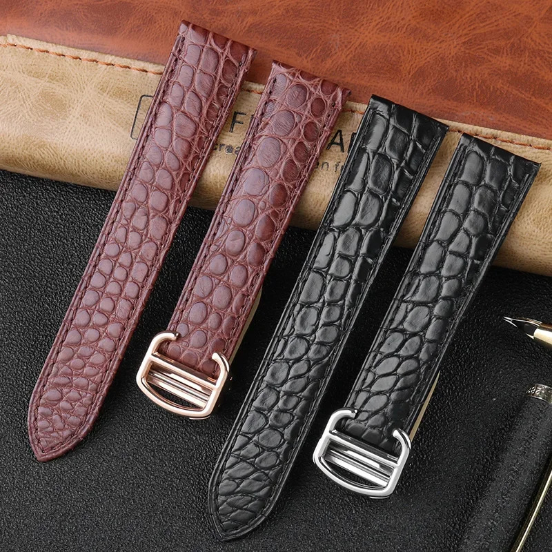 クロコダイル時計バンド 16 18 20 22 23 24m - Men'S Accessories London のレビューと価格