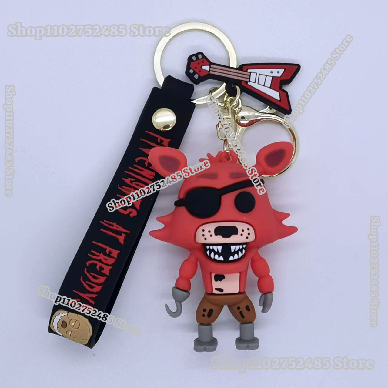 5 個漫画アニメ FNAF フィギュアキーホルダー恐ろしい人 - Men Accessories Jewellery のレビューと価格