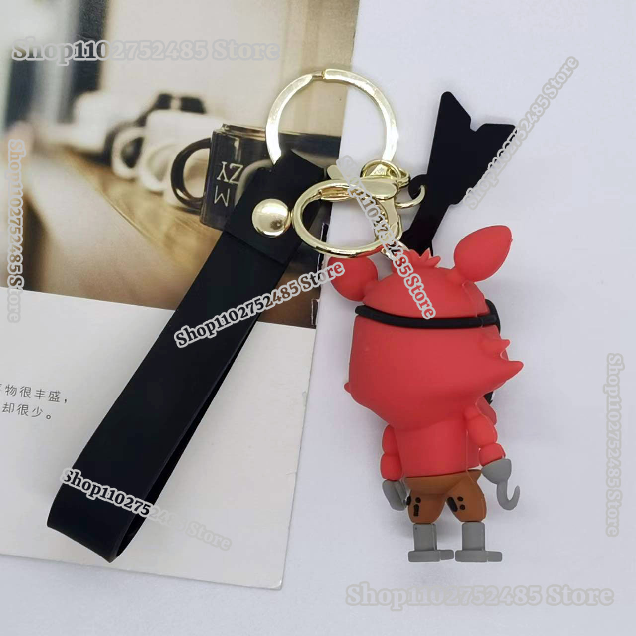 5 個漫画アニメ FNAF フィギュアキーホルダー恐ろしい人 - Men Accessories Jewellery のレビューと価格