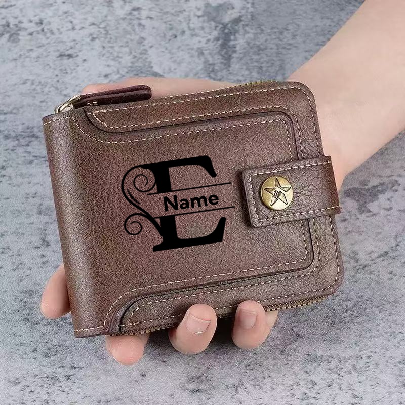 メンズカスタムウォレット - パーソナライズされた人工皮革メ - Card Case Minimalist のレビューと価格
