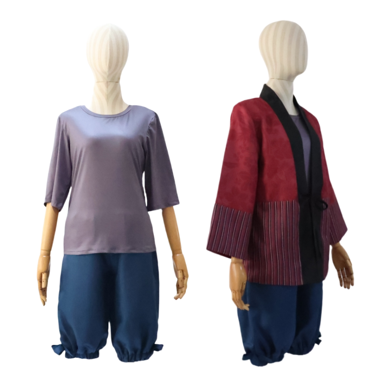 アニメターボおばあちゃんコスプレ衣装ウィッグ 3D 印刷ベー - Men'S Accessories Japan のレビューと価格
