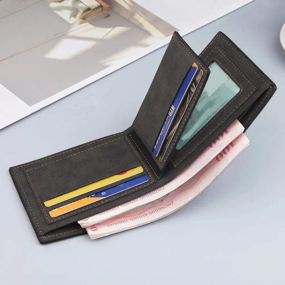 カスタム名男性財布ミニマリスト彫刻PUレザー財布コイン多機能 - Card Case Minimalist のレビューと価格