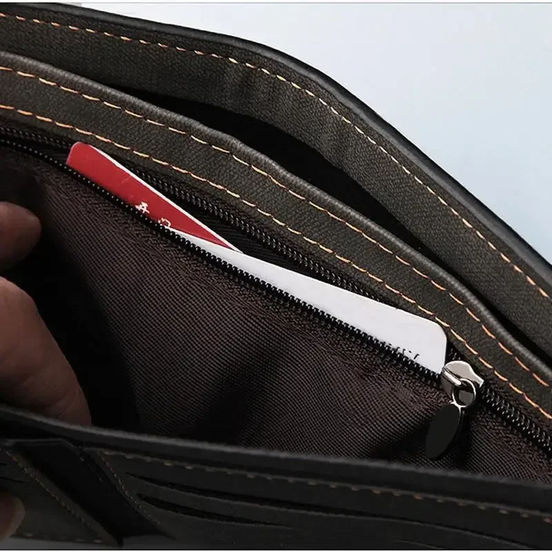 カスタム名男性財布ミニマリスト彫刻PUレザー財布コイン多機能 - Card Case Minimalist のレビューと価格