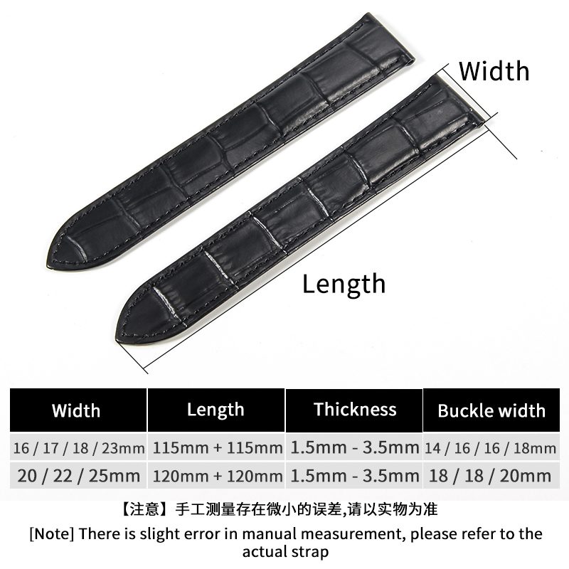 男性と女性のための本革の時計バンド,抗アレルギー,防汗,柔軟 - Men'S Accessories London のレビューと価格