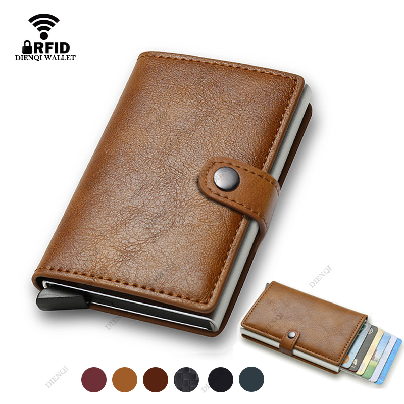 カーボンファイバークレジットカードホルダー財布男性 Rfid - Card Case Minimalist のレビューと価格