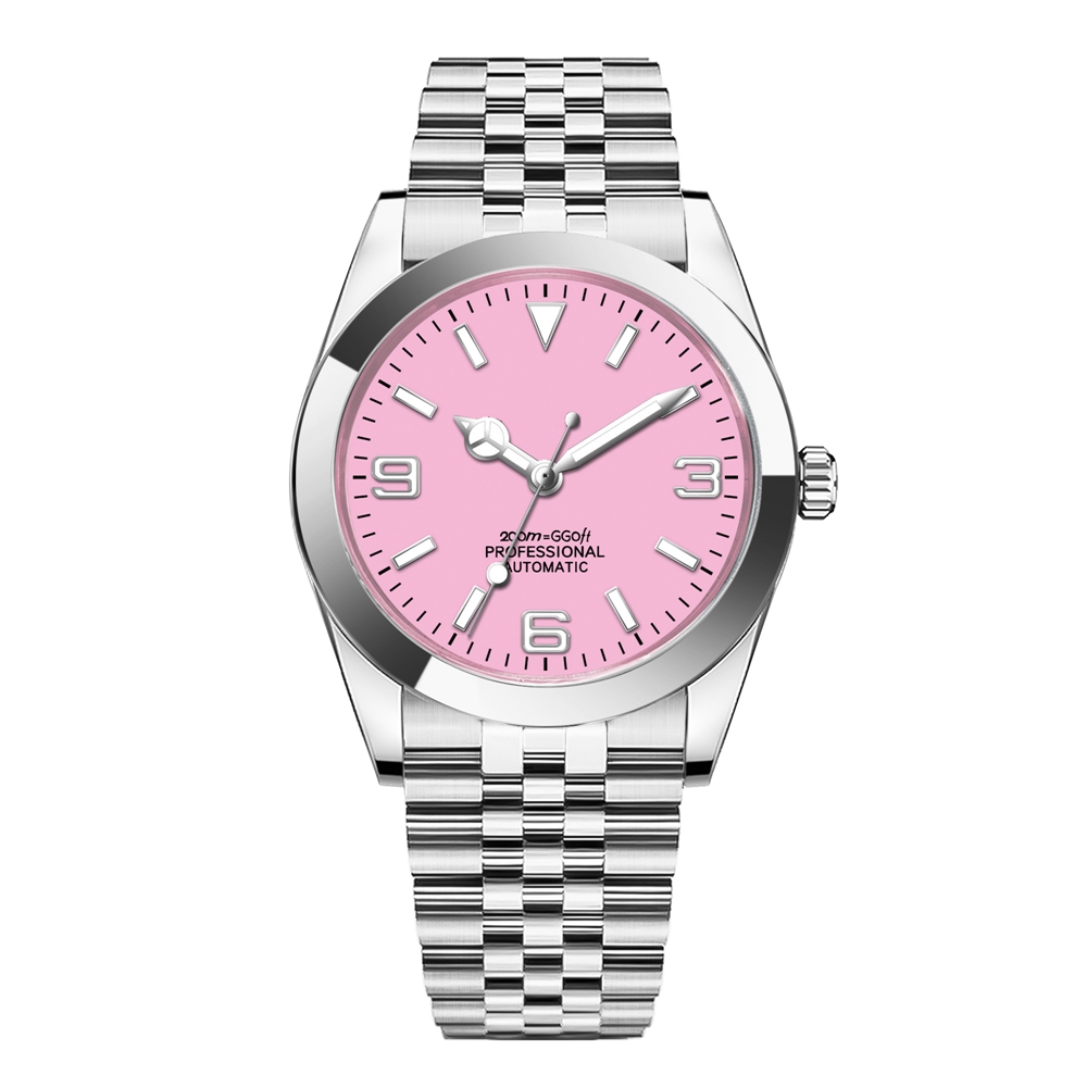カスタムロゴ高級 NH35 腕時計女性男性腕時計 36 ミリ - Men Accessories Jewellery のレビューと価格