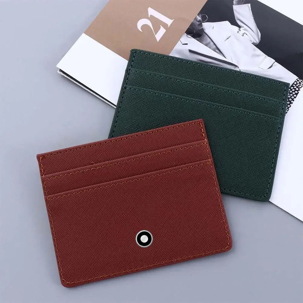 ミニマリスト女性男性革スリム財布小銭入れビジネス Sle I - Card Case Minimalist のレビューと価格