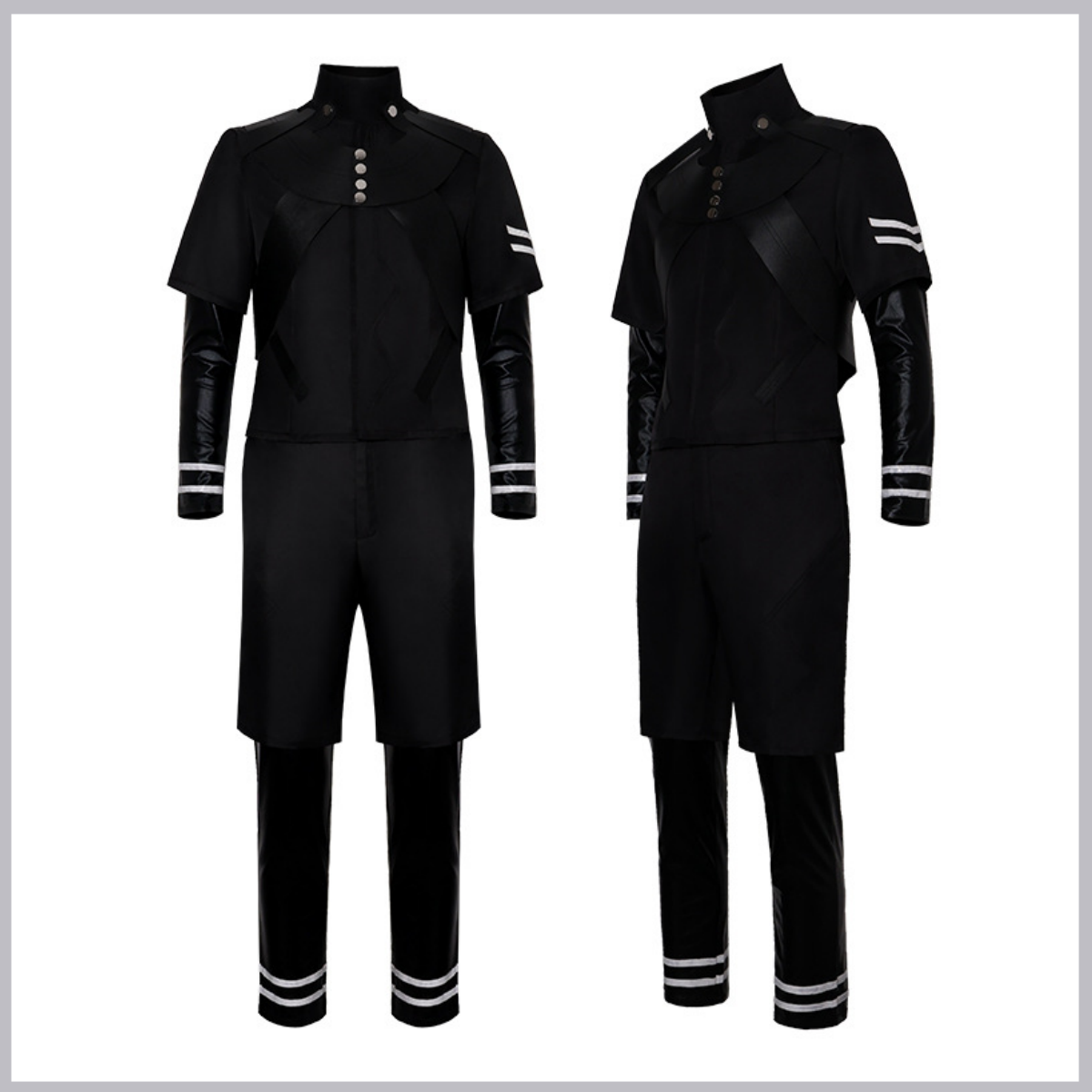 アニメ東京グールカネキケンコスプレ衣装戦闘服黒トップスジャン - Men'S Accessories Japan のレビューと価格