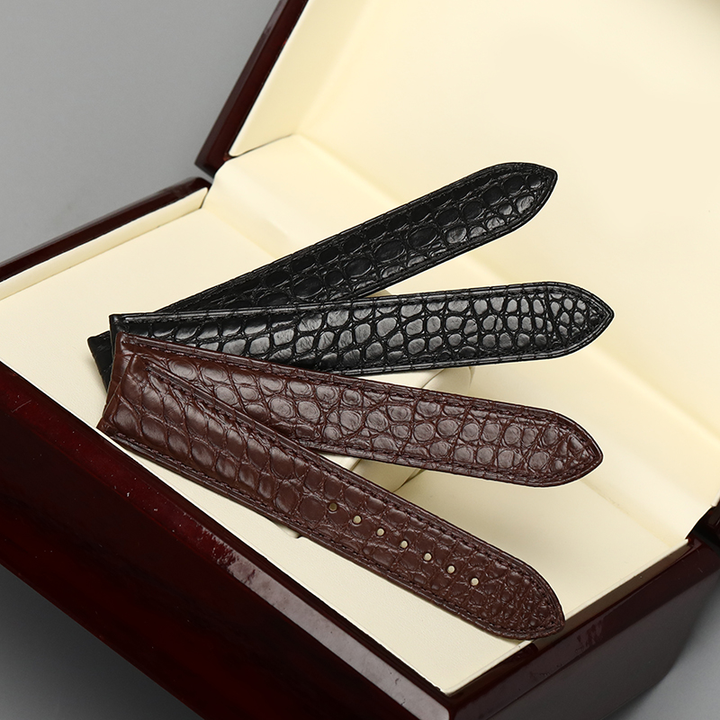 男性と女性のためのアリゲーターストラップの交換、青、紫、灰色 - Men'S Accessories London のレビューと価格