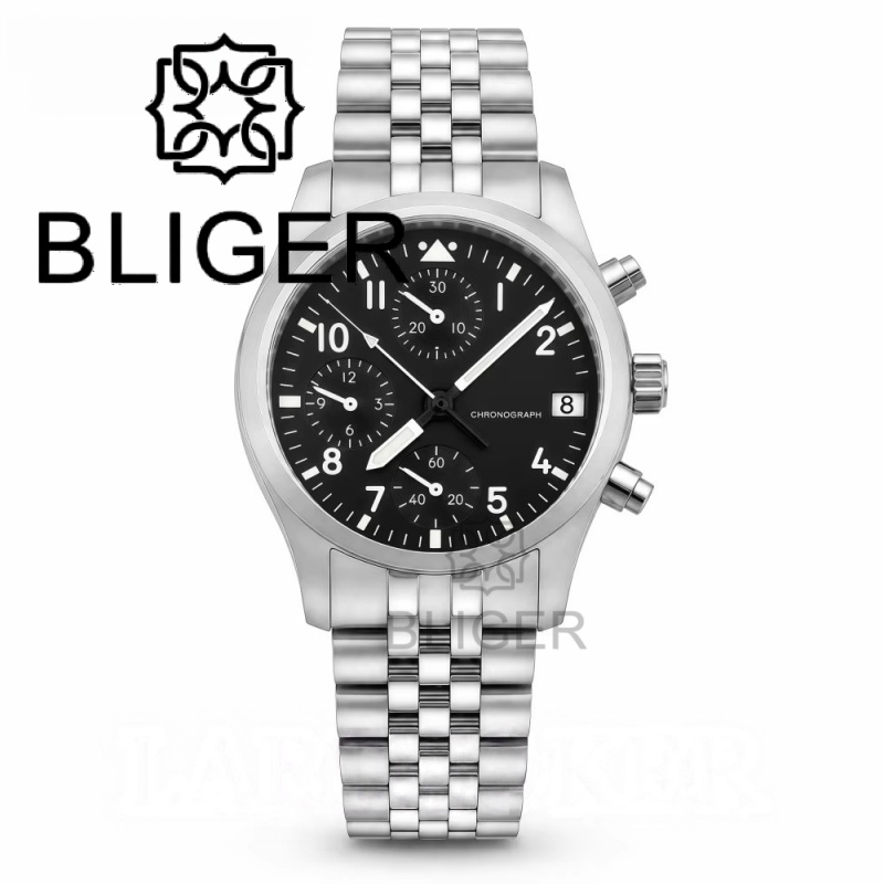 BLIGER フルブラック ブラッシュド 38 ミリメートル - Men Accessories Jewellery のレビューと価格