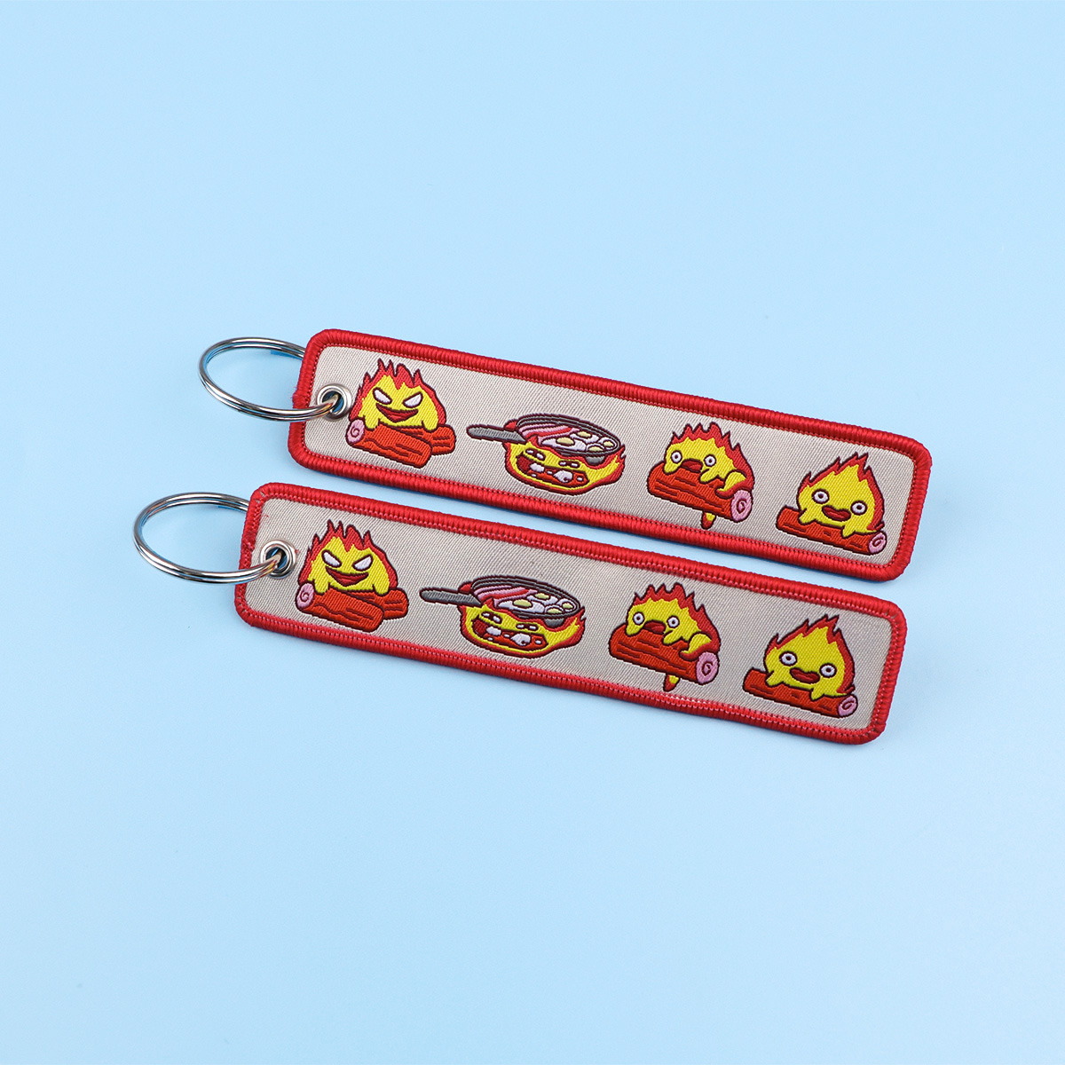 アニメ火刺繍キーフォブかわいいキータグキーホルダーオートバイ - Men'S Accessories Japan のレビューと価格