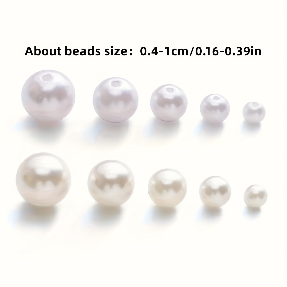 1388個 4/6/8/10mm 黒、白、青紫 12グリッド - Men Accessories Jewellery のレビューと価格