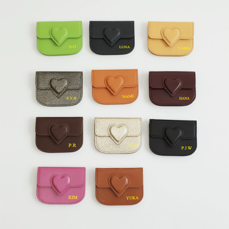 女性のためのパーソナライズされたイニシャル付きの洗えるカード - Card Case Minimalist のレビューと価格