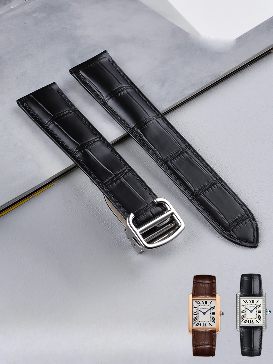 男性と女性のための竹の結び目パターンのレザーウォッチストラッ - Men'S Accessories London のレビューと価格