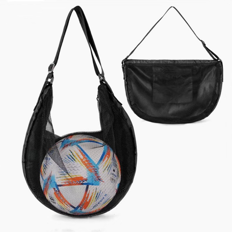 ポータブルメッシュショルダーバッグ多機能サッカー収納バックパ - Men'S Volleyball Accessories のレビューと価格